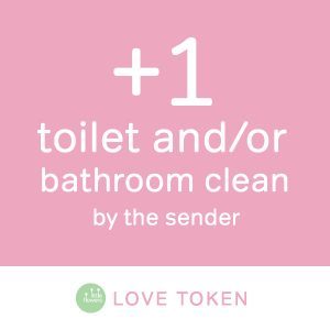 +1 toilet and/or bathroom clean by the sender