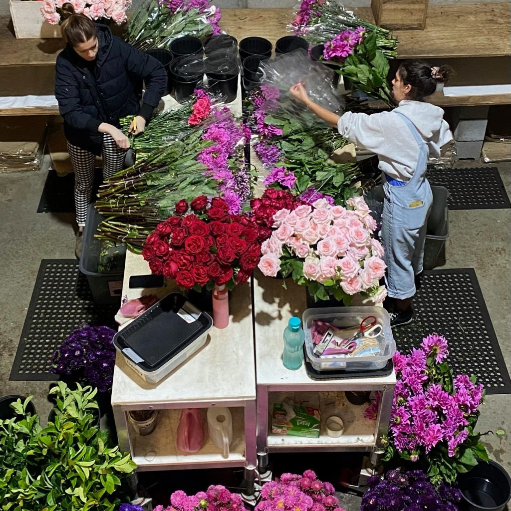 Behind the scenes of Valentine’s Day flower delivery in Sydney